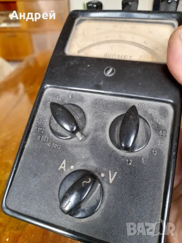 Стар Мултицет Avomet, снимка 3 - Антикварни и старинни предмети - 47521244