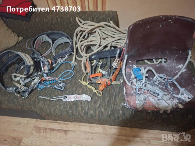 Обурудване за алпинисти, снимка 7 - Спортна екипировка - 53486644