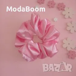 Сатенено скрънчи Pink, снимка 2 - Други - 48289673