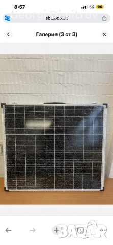 Соларен панел, снимка 2 - Къмпинг осветление - 53848975