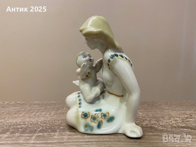 Фигурка „Майчинство“, СССР, снимка 5 - Антикварни и старинни предмети - 52410553