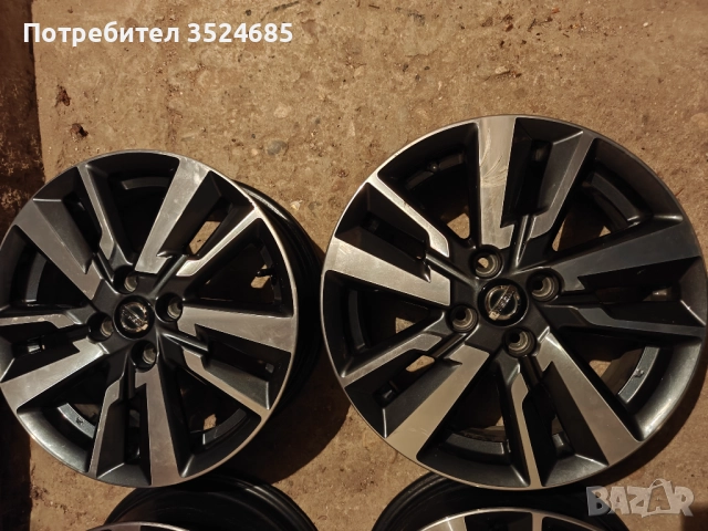 4 броя оригинални джанти на Нисан стават и за Рено Клио., снимка 9 - Гуми и джанти - 52210800