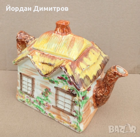 порцеланов чайник , снимка 5 - Антикварни и старинни предмети - 53407280