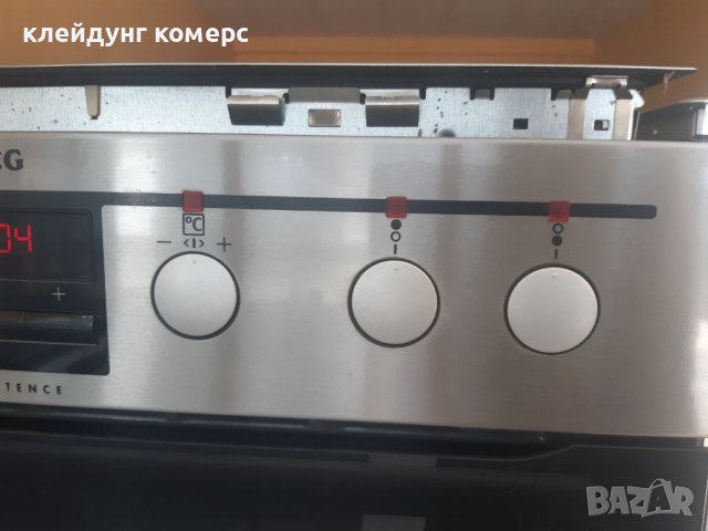 Фурна за вграждане с керамичен плот AEG COMPETENCE MAXI PYROLIS 74л. , снимка 6 - Печки, фурни - 41584185