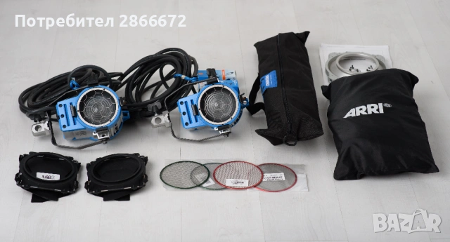 Студийно осветление Arri 300 plus-2 бр., Chimera, Arri softbox