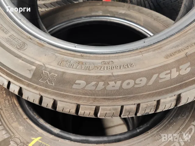 2бр. летни гуми 215/60/17C Michelin, снимка 6 - Гуми и джанти - 49625063