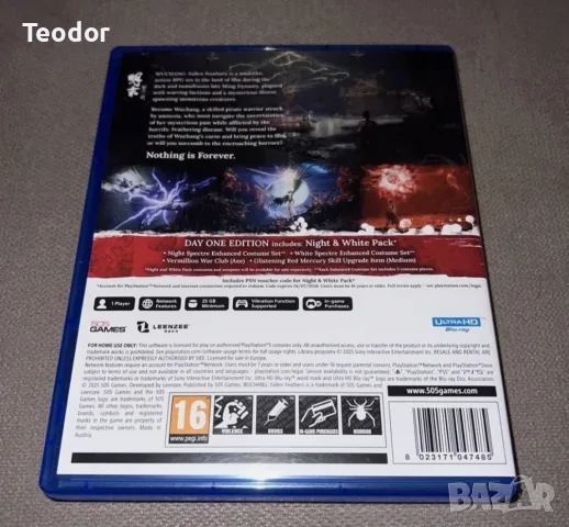 Wuchang Fallen Feathers ps5, снимка 3 - Игри за PlayStation - 55958164