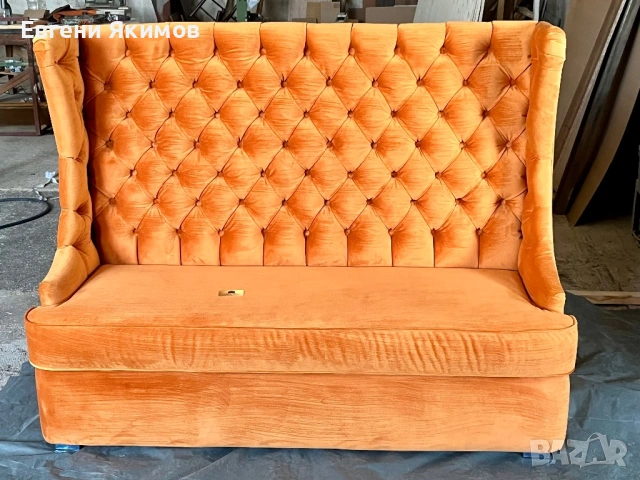 Chesterfield диван , снимка 3 - Дивани и мека мебел - 53689355