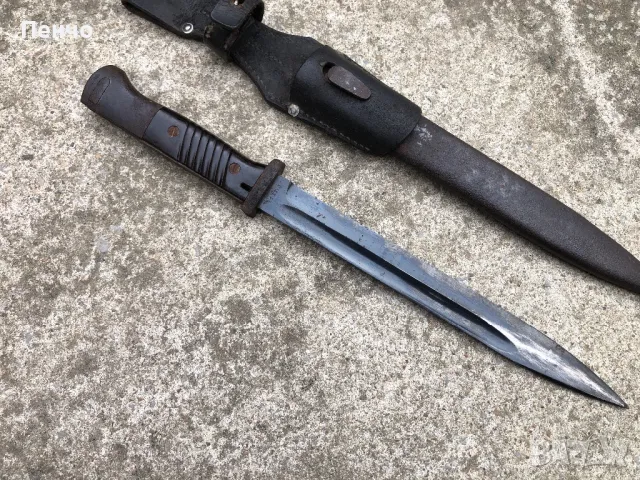 стар немски щик МАУЗЕР К98, снимка 8 - Антикварни и старинни предмети - 49460517