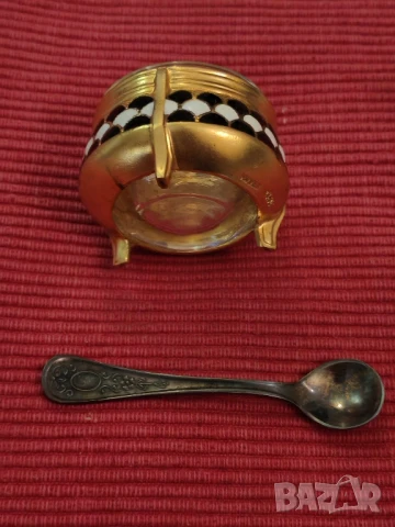 Индивидуални прибори, съдове за хайвер СССР. , снимка 8 - Антикварни и старинни предмети - 50658634