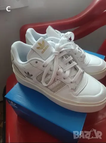 Оригинални маратонки Adidas естествена кожа 