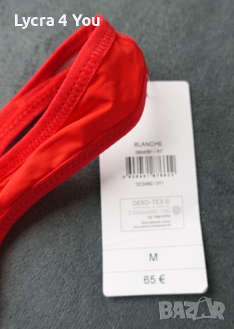 M/L ново с етикет дамско червено боди с ликра и тюл, снимка 6 - Бельо - 40841449
