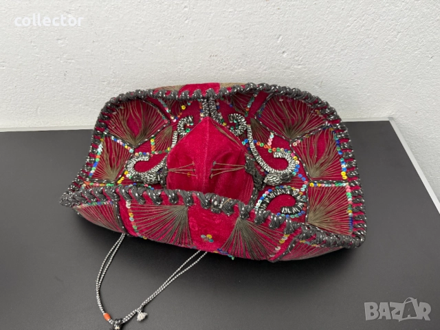 Богато украсено мексиканско сомбреро. №7666, снимка 2 - Други - 52582795