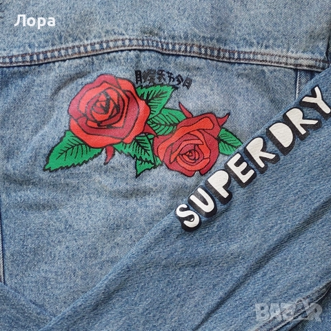 Дамско дънково яке , снимка 4 - Якета - 52772316