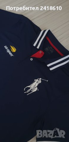 POLO Ralph Lauren US OPEN Performance Stretch Mens Size L НОВО! ОРИГИНАЛ! Мъжка Тениска!