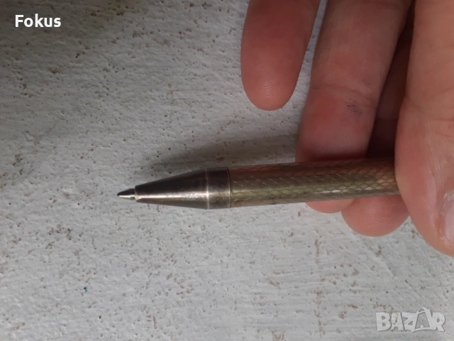 Прекрасен сребърен химикал проба 925, снимка 2 - Антикварни и старинни предмети - 53470029