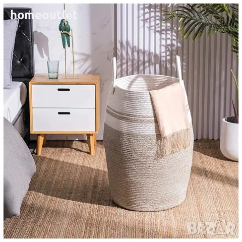 Кош за пране, 105 Л YOUDENOVA YNLH01-BRN-DE, снимка 6 - Органайзери - 47546003