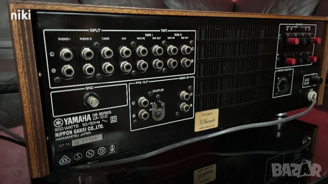 Yamaha CA-1010, снимка 5 - Ресийвъри, усилватели, смесителни пултове - 41685476