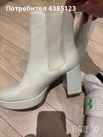 Кожени боти Guess, снимка 3 - Дамски боти - 51995594