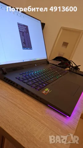 Asus ROG Strix 18 , снимка 5 - Лаптопи за игри - 56239225