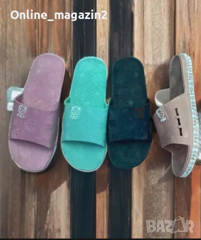 Хубави дамски плажни чехли, снимка 1