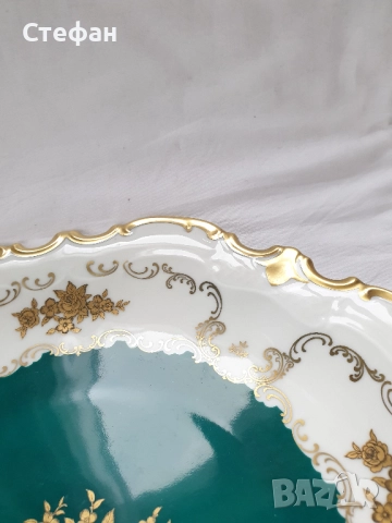 Порцеланова чиния Райхенбах, снимка 6 - Антикварни и старинни предмети - 52451543
