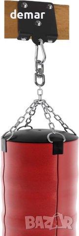 VANROUG Стоманена черна кука за дървена греда за тренировки по бокс, въздушна йога, люлка и хамак, снимка 2 - Други - 44147990