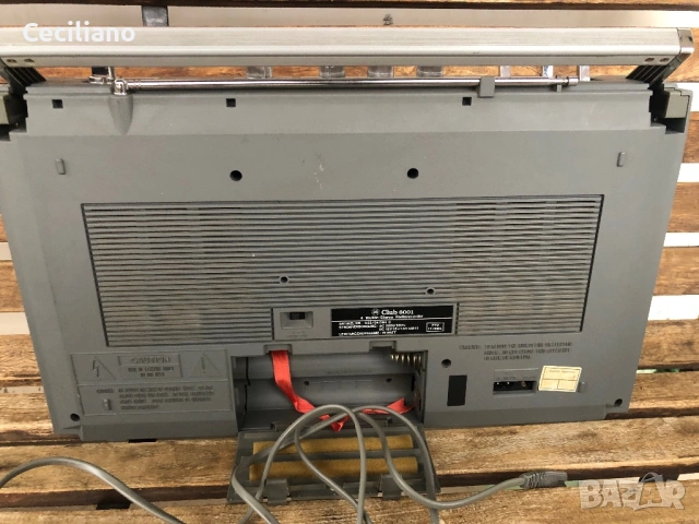 Рядък ретро радиокасетофон  💥Club 6001(Germany), снимка 7 - Радиокасетофони, транзистори - 53761357