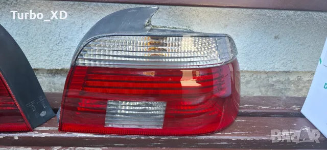 Продавам фейс стопове за BMW E39 седан с бяла оптика, снимка 5 - Части - 55892414