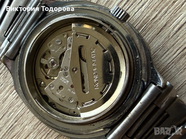 Ретро мъжки часовник Jowissa с Ronda automatic, снимка 14 - Антикварни и старинни предмети - 53029717
