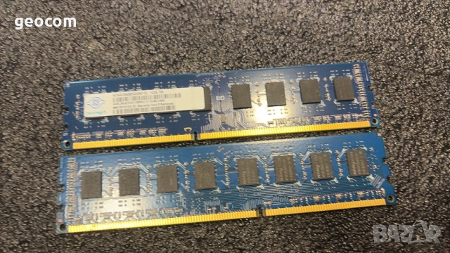 8GB (2x4GB) DDR3 Nanya PC3-12800U (1600Mhz,CL-10,КИТ), снимка 3 - RAM памет - 53532779