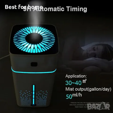 HASMI Овлажнители за спалня, снимка 5 - Други - 49358223