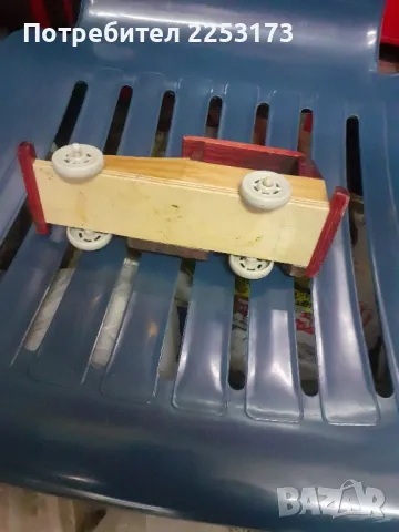 Ретро дървена количка, снимка 3 - Коли, камиони, мотори, писти - 48994694