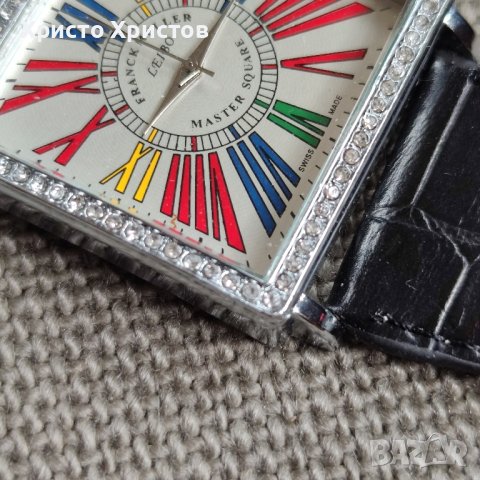 Дамски луксозен часовник Franck Muller Leibo Master Square , снимка 4 - Дамски - 41513368