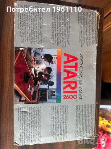 Конзола Atari 2600 с оригинална кутия., снимка 7 - Други ценни предмети - 53605401