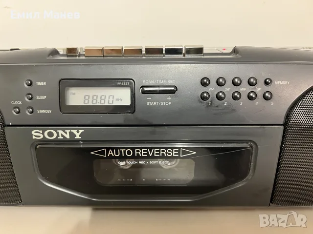 Sony CFS 203L радиокасетофон, снимка 5 - Радиокасетофони, транзистори - 55743111