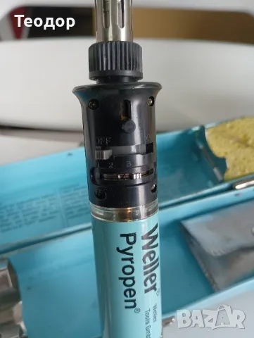Weller pyropen газов поялник , снимка 6 - Поялници и запояване - 50195879