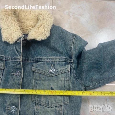 Детско дънково яке Donaldson размер 8-10 г, снимка 6 - Детски якета и елеци - 53731167