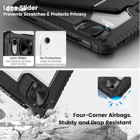 Калъф с клавиатура Nillkin за iPad Pro 13(2024), тракпад, подсветка, снимка 7 - Таблети - 49482982