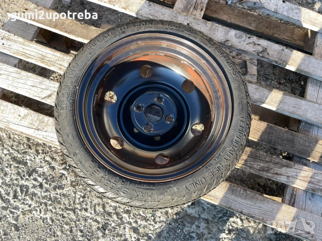 15 резервна джанта патерица 4х100 Hyundai I20 115/70/15, снимка 7 - Гуми и джанти - 52137080