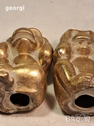 две керамични маймуни 19/5, снимка 5 - Декорация за дома - 49267073