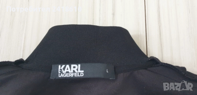 Karl Lagerfeld Sweat Jacket Full Zip Mens Size L ОРИГИНАЛ! Мъжко Яке Горнище!, снимка 18 - Якета - 52052620