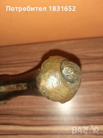 Стар кремъчен пистолет, снимка 9 - Антикварни и старинни предмети - 53650552