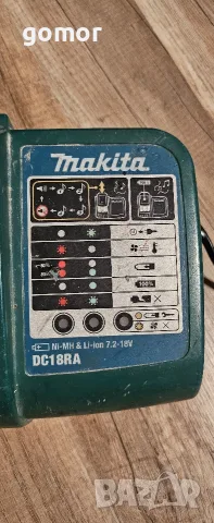 Оригинално бързо зарядно Makita DC18RA, 7.2–18V, Li-Ion/Ni-MH, снимка 2 - Оригинални зарядни - 55806806