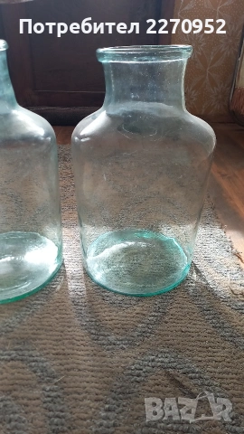 Продавам стъклени буркани 10литра, снимка 2 - Буркани, бутилки и капачки - 53508969