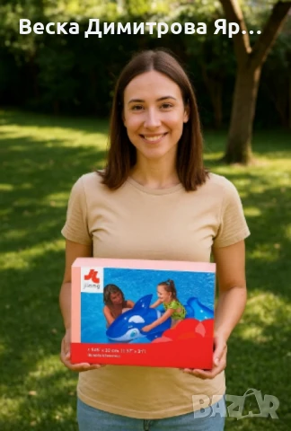 Надуваем кит, забавление и комфорт във водата, снимка 5 - Водни спортове - 50750118