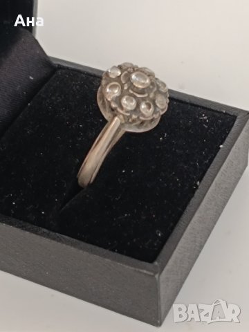 Красив сребърен пръстен 3Ж, снимка 1