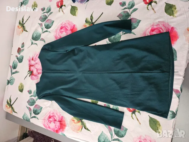 Зелена рокля Zara, снимка 3 - Рокли - 50062534