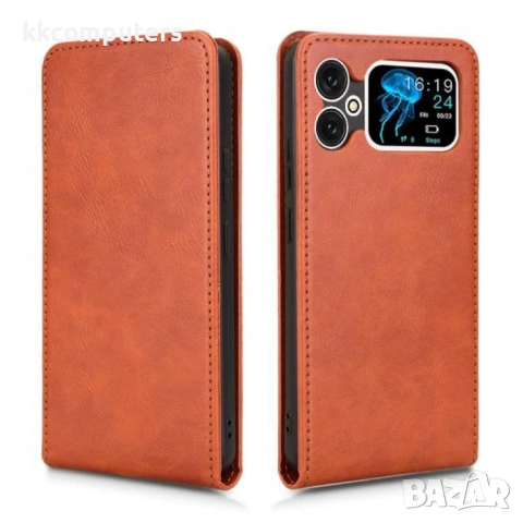 Cubot A20 Flip3 Magnetic Кожен Калъф и Скрийн Протектор, снимка 4 - Калъфи, кейсове - 53248116