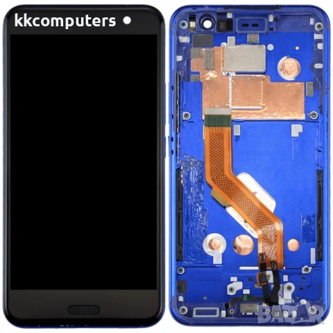 Оригинален LCD Дисплей и Тъч Скрийн с Рамка за HTC U11, снимка 2 - Резервни части за телефони - 50513947